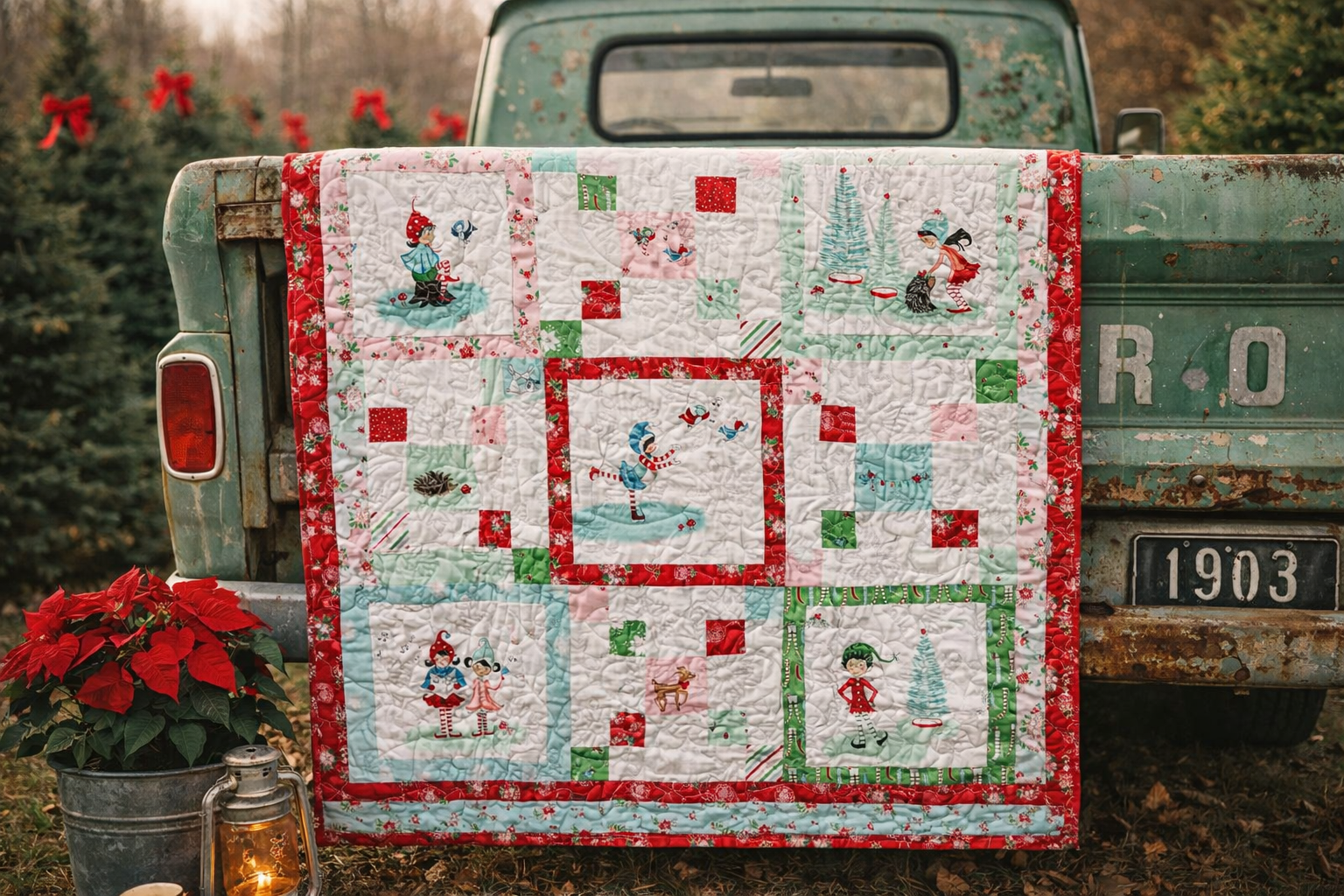 The Little Christmas Elf Quilt