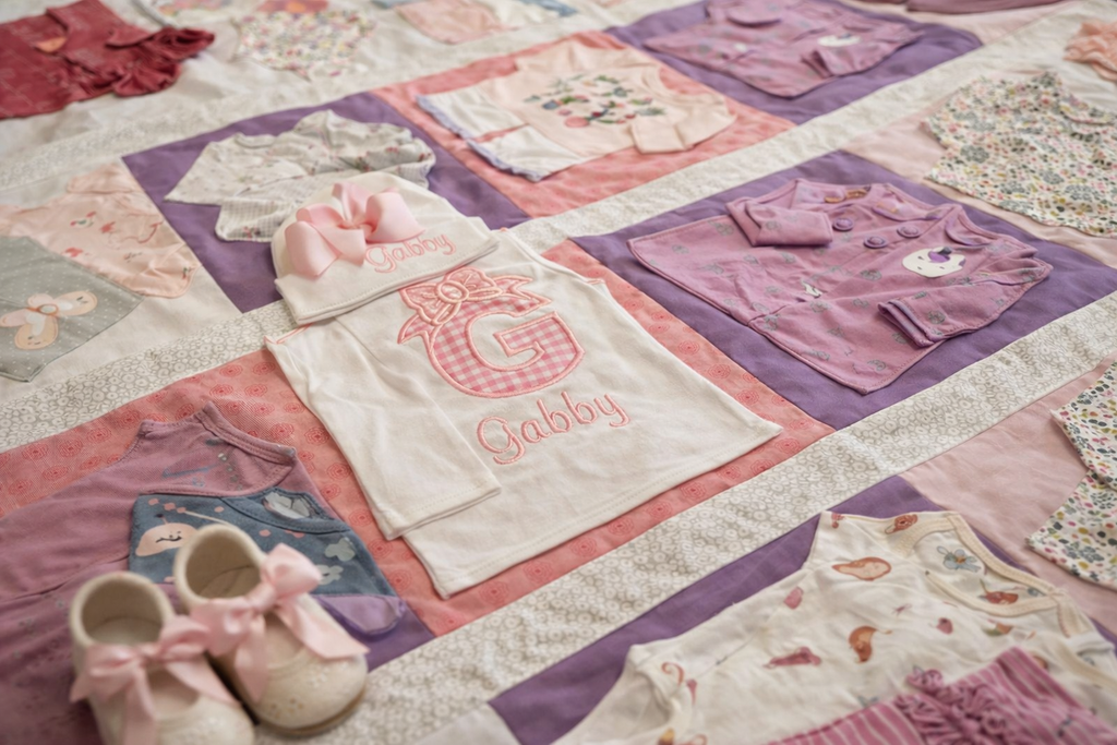 Precious Memories Heirloom Quilt | Baby Clothes
