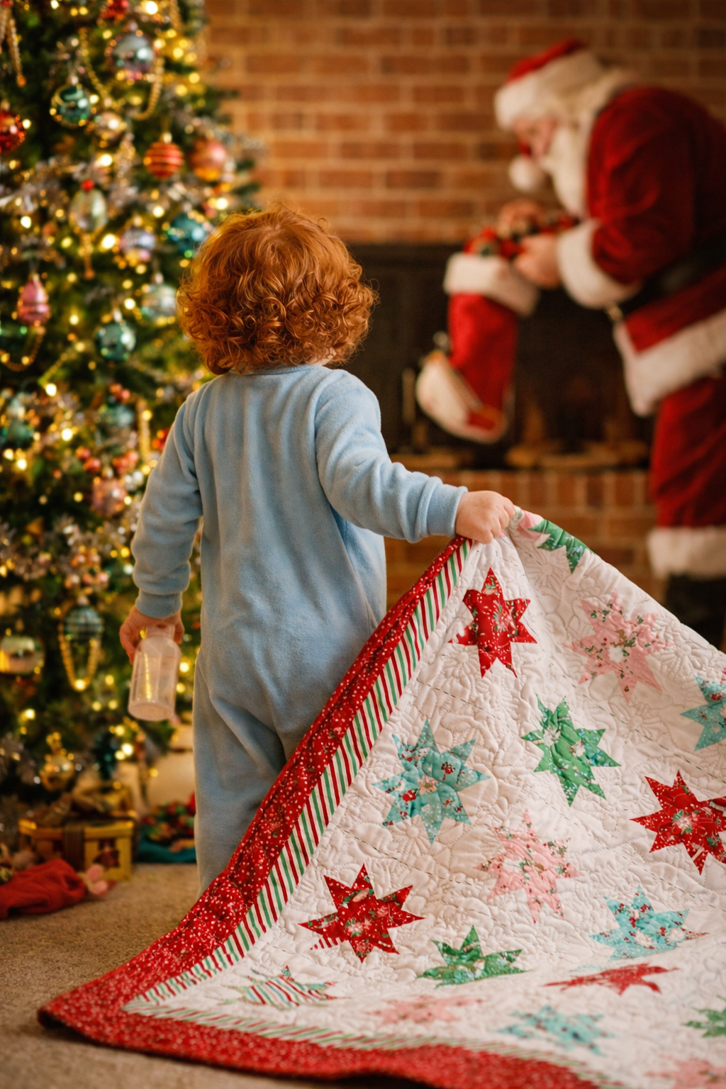 The Little Christmas Star Quilt