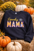 Spooky Mama Sweatshirt | Custom Halloween Keepsake Made from Your Child’s Pajamas