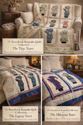 The Storybook of Memories Quilt -(Prices will vary based on design)
