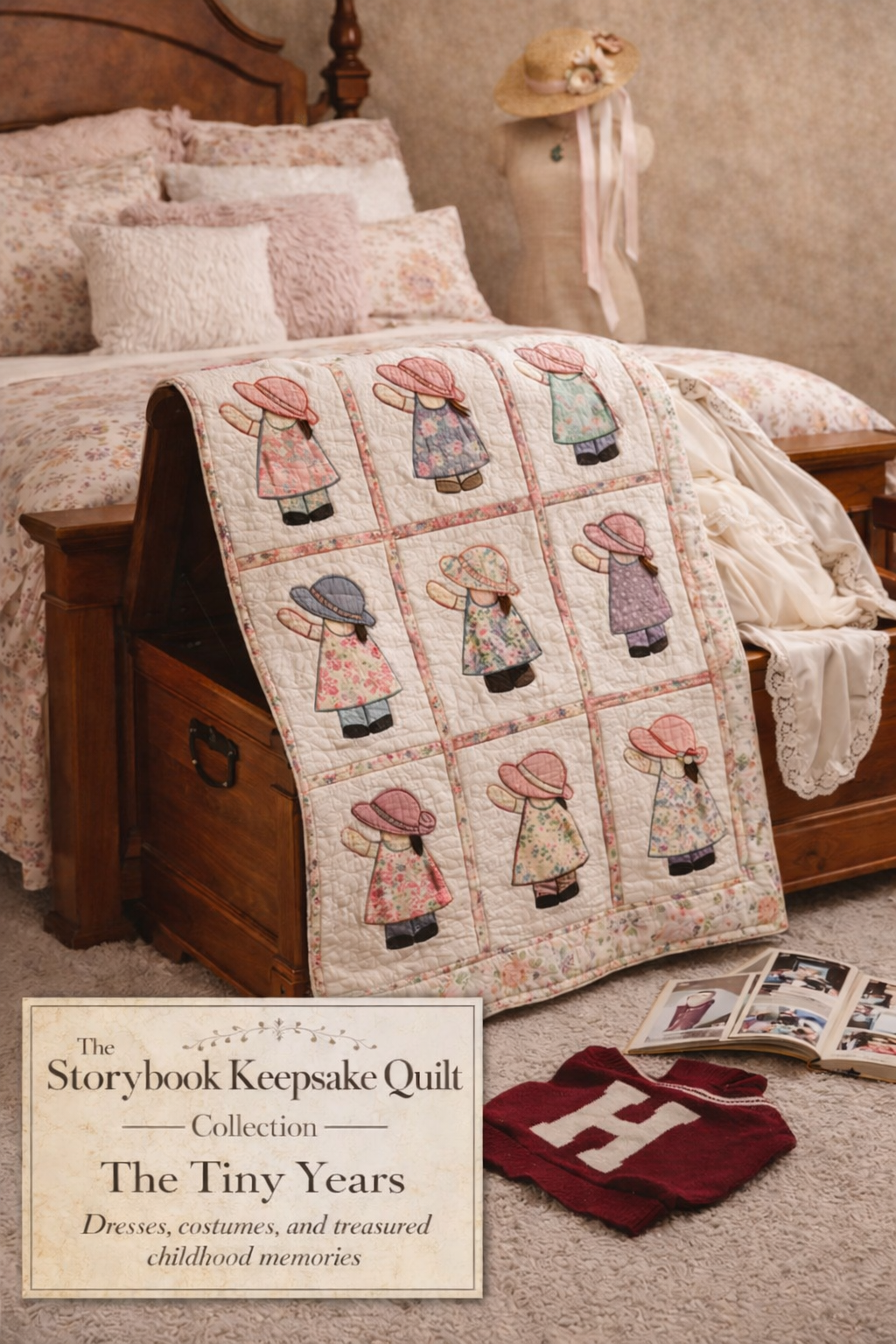 The Storybook of Memories Quilt -(Prices will vary based on design)