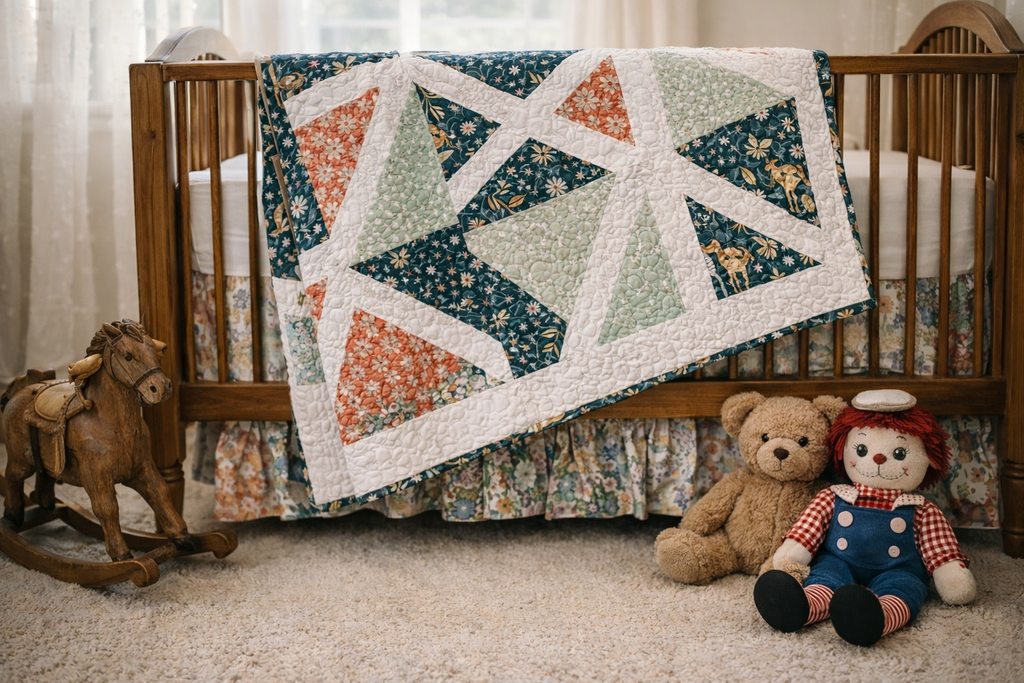 The Little Years - The Garden Lattice Quilt