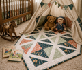 The Little Years - The Garden Lattice Quilt